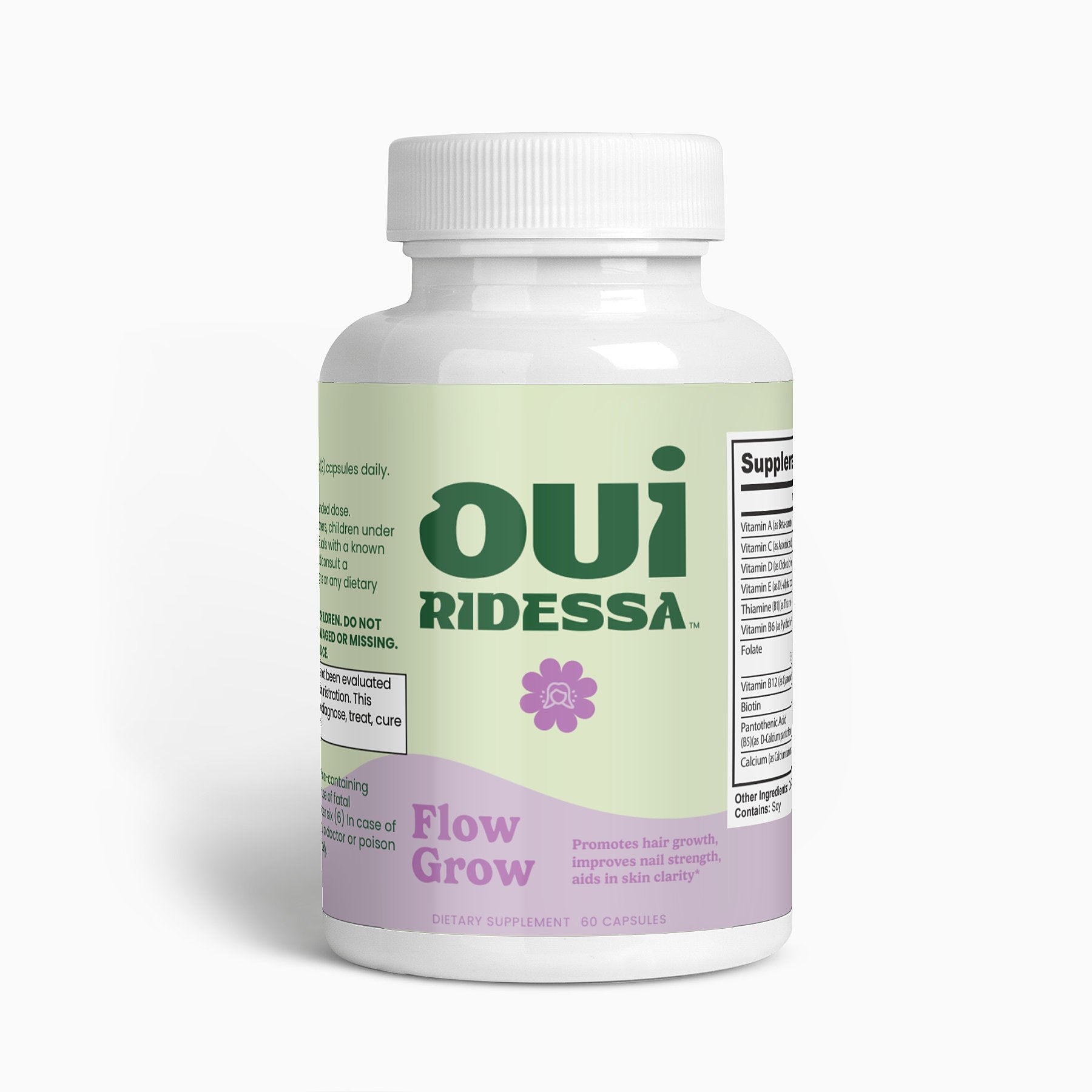 Flow Grow: Hair, Skin and Nails - Ouiridessa