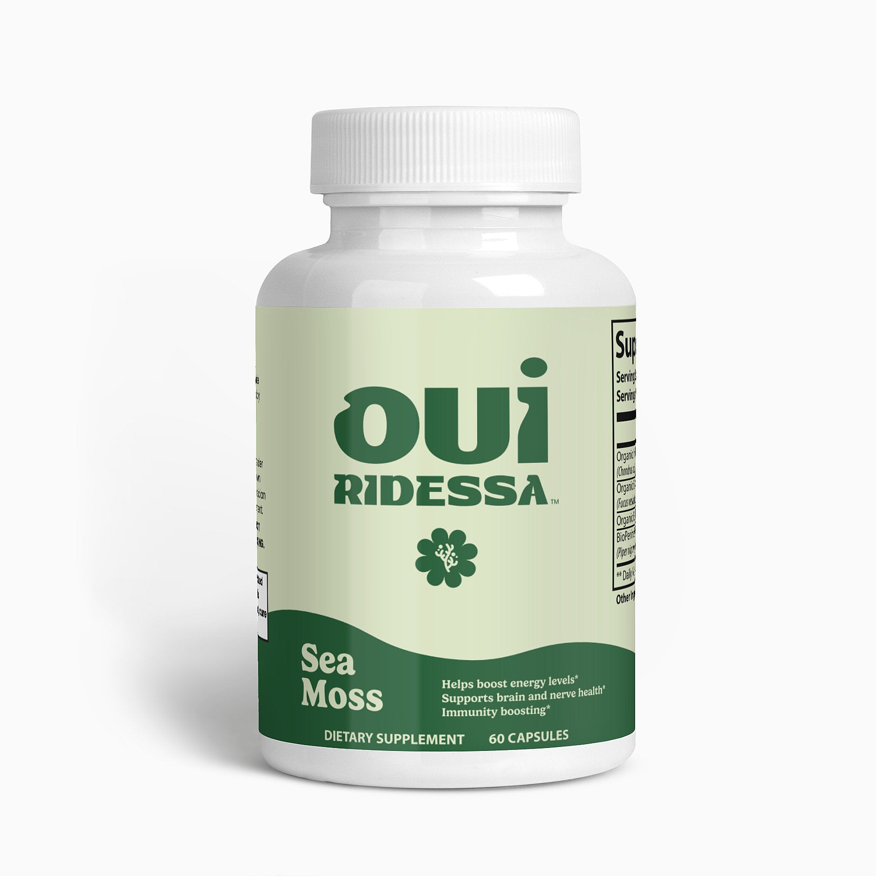 Sea Moss Anti-Inflammatory Caplets with BioPerine® - Ouiridessa